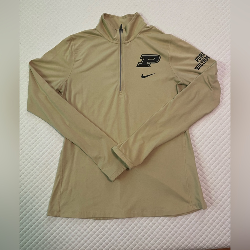 Nike Dri-FIT Gold and Black Pullover